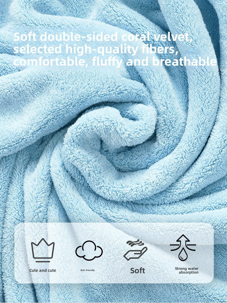 EcoPaw Pet Bathrobe – Fast Drying & Ultra Soft