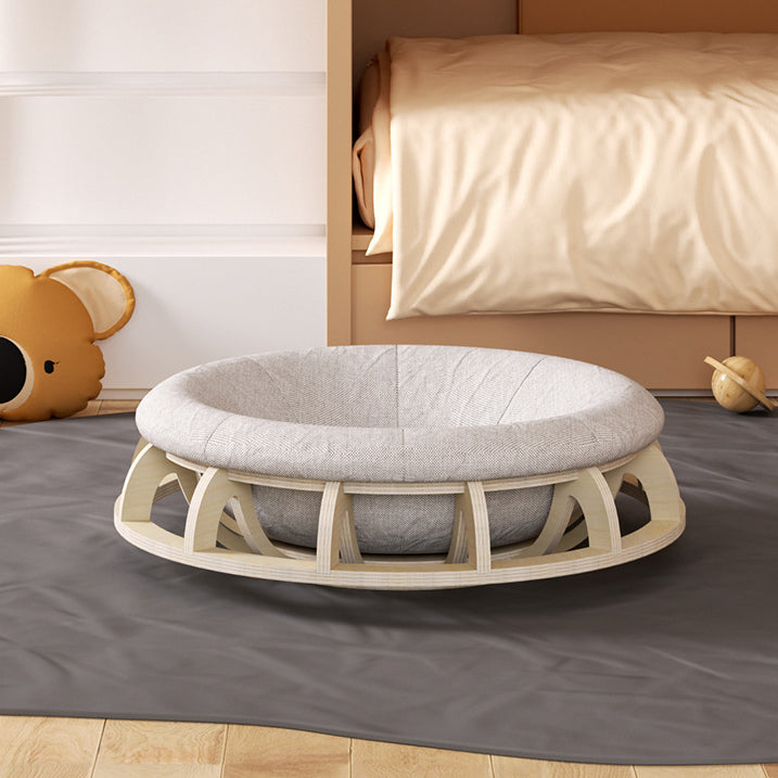 EcoPaw Spiral Wooden Pet Bed