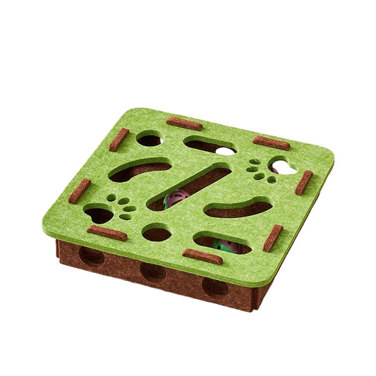 EcoPaw Interactive Cat Toy Box – Fun & Exercise in One