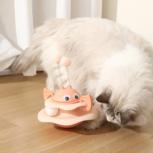 EcoPaw Bee Tumbler Cat Toy