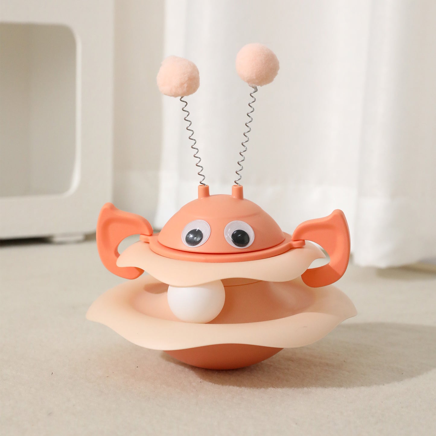 EcoPaw Bee Tumbler Cat Toy