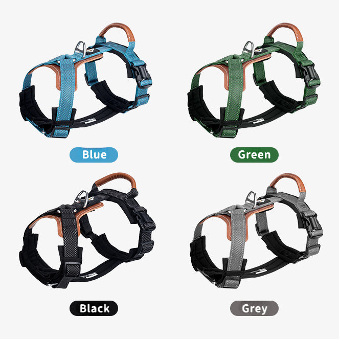 EcoPaw Premium No-Pull Reflective Dog Harnes