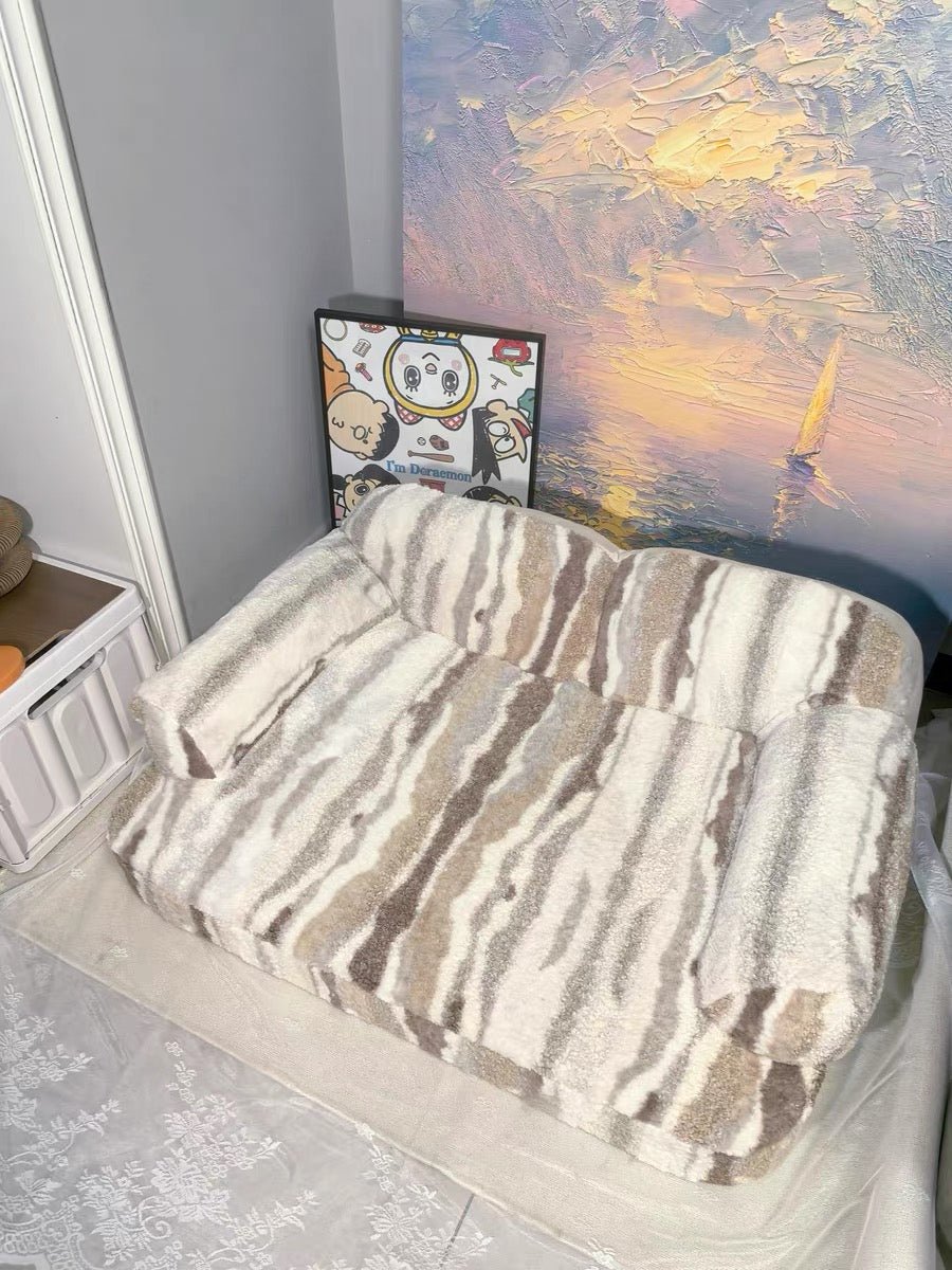 EcoPaw Natural Latex Pet Sofa Bed