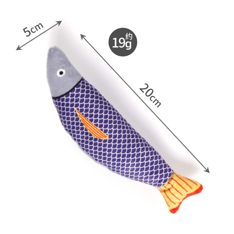 EcoPaw Catnip Fish Toy