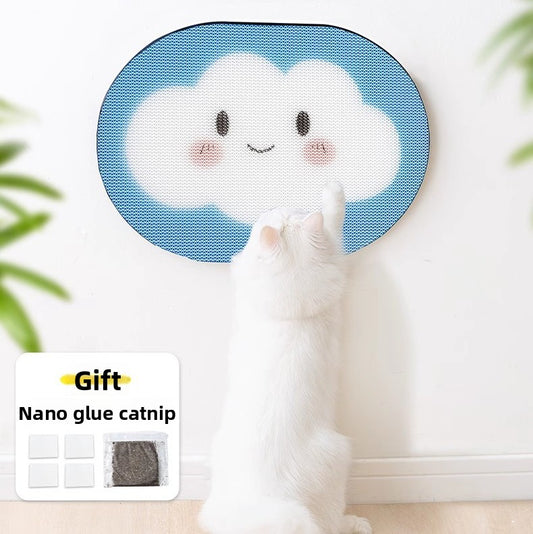 EcoPaw Cloud Cat Scratcher – Cute & Durable