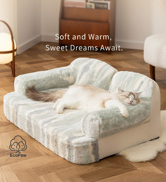 EcoPaw Natural Latex Pet Sofa Bed