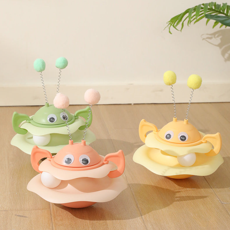 EcoPaw Bee Tumbler Cat Toy