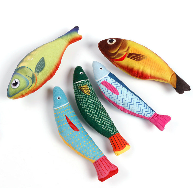 EcoPaw Catnip Fish Toy