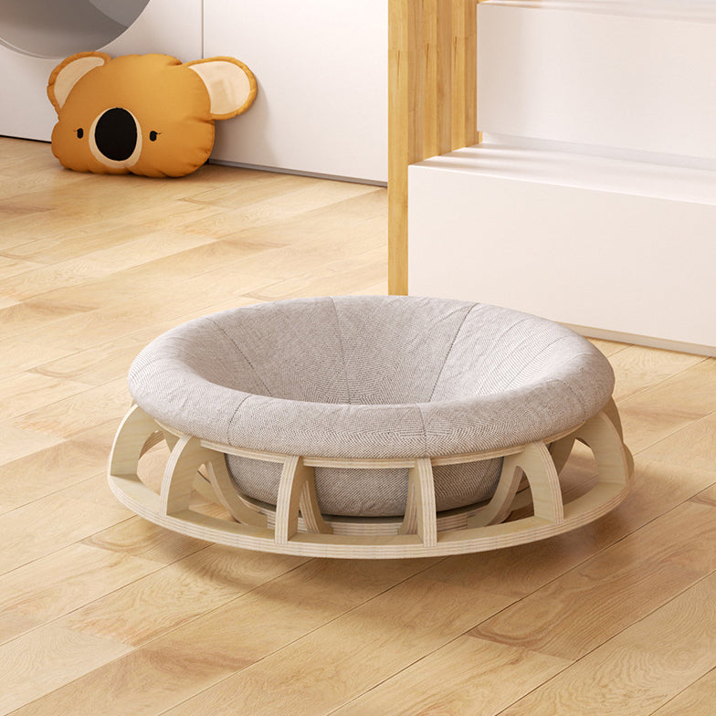 EcoPaw Spiral Wooden Pet Bed