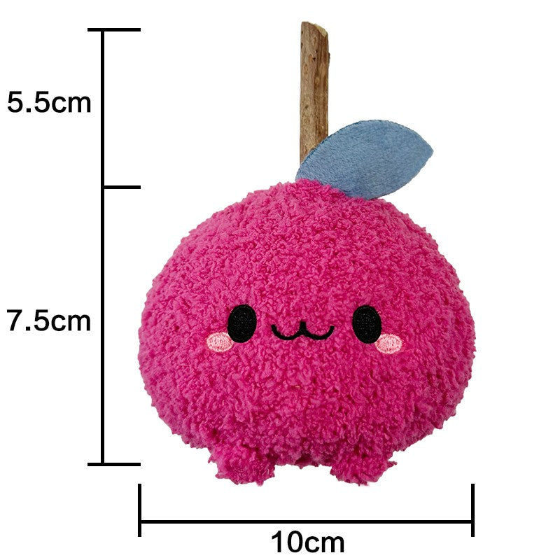 Fufu Catnip Toy with Silvervine – Cute Plush Chew & Bite Toy