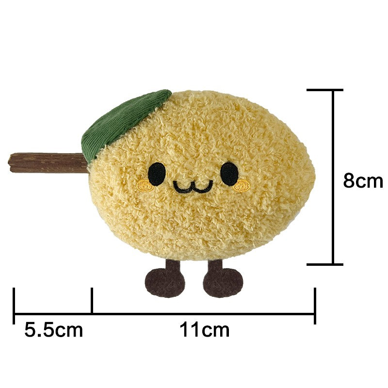 Fufu Catnip Toy with Silvervine – Cute Plush Chew & Bite Toy