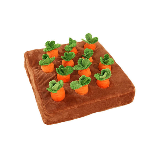 EcoPaw Carrot Harvest Enrichment Pet Toy