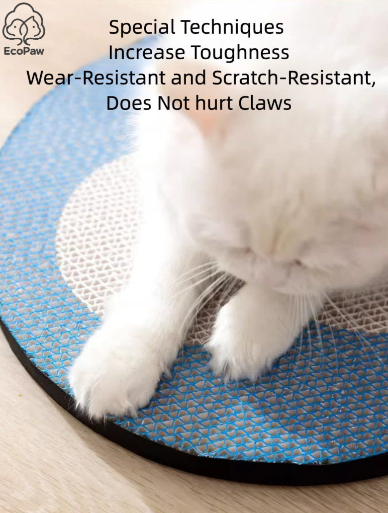 EcoPaw Cloud Cat Scratcher – Cute & Durable