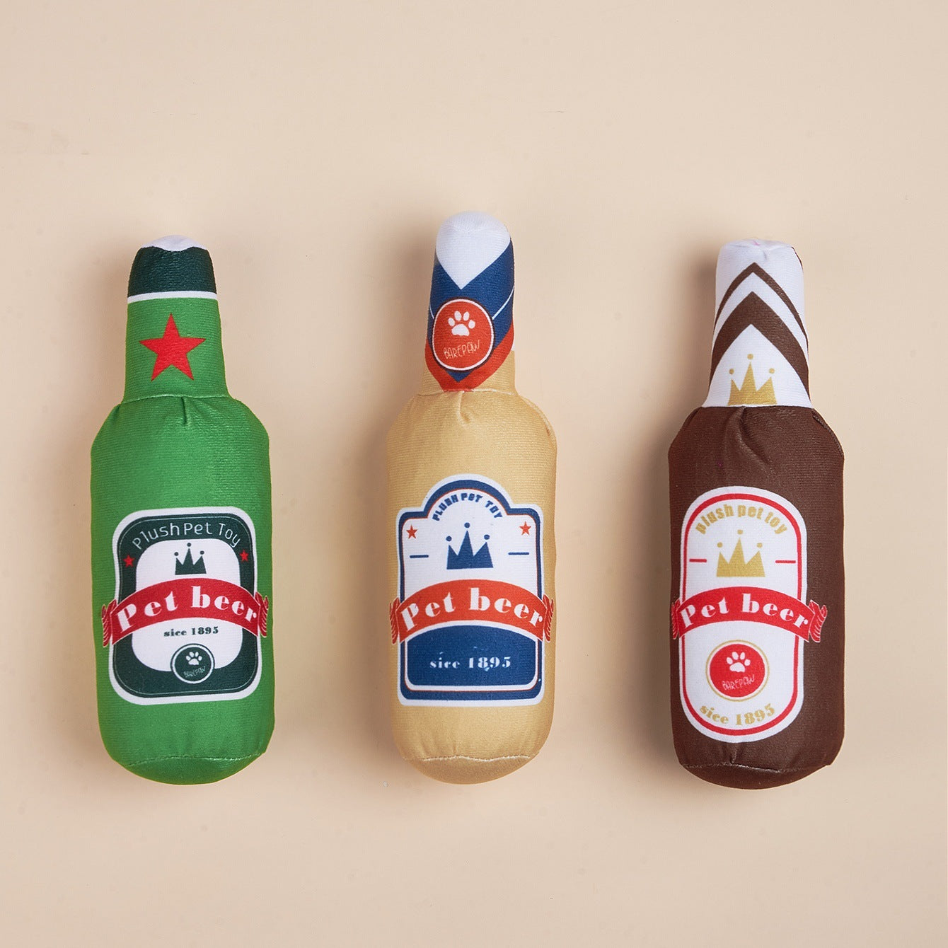 EcoPaw Dog Plush Chew Toy