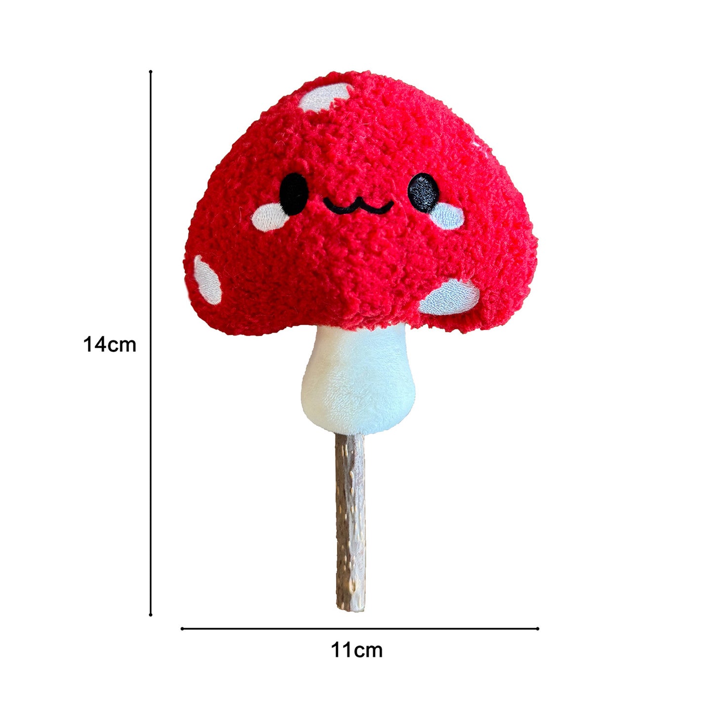 EcoPaw Mushroom Cat Chew Toy