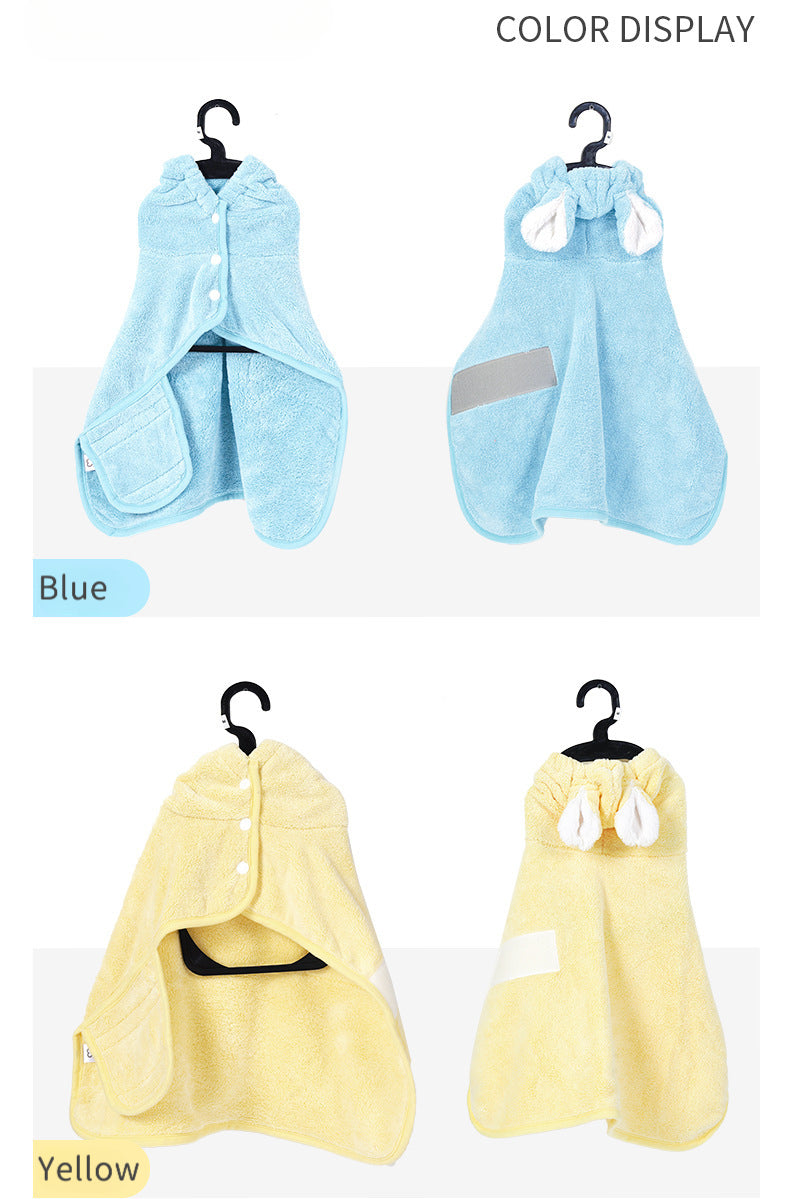 EcoPaw Pet Bathrobe – Fast Drying & Ultra Soft