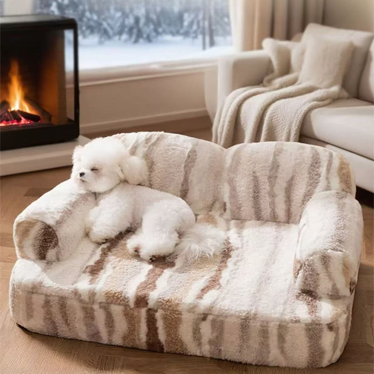 EcoPaw Natural Latex Pet Sofa Bed