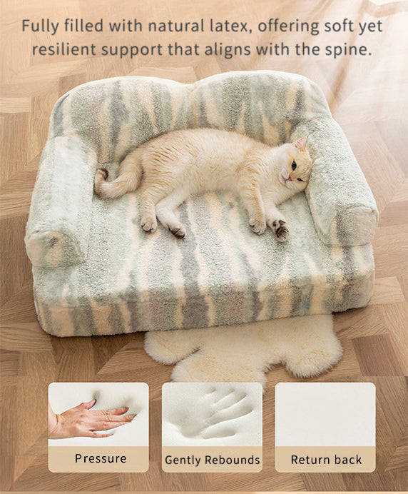 EcoPaw Natural Latex Pet Sofa Bed