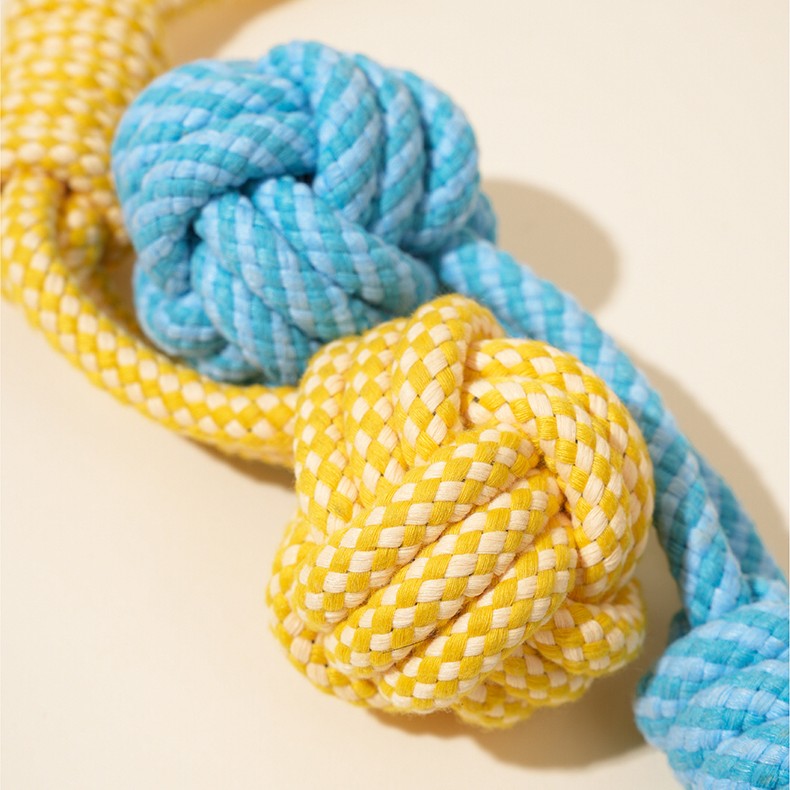 Zeze Lantern Rope Dog Toy – Interactive Tug & Chew Fun