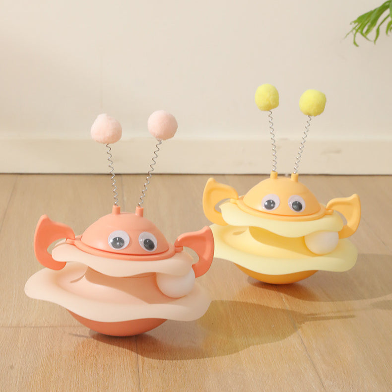 EcoPaw Bee Tumbler Cat Toy