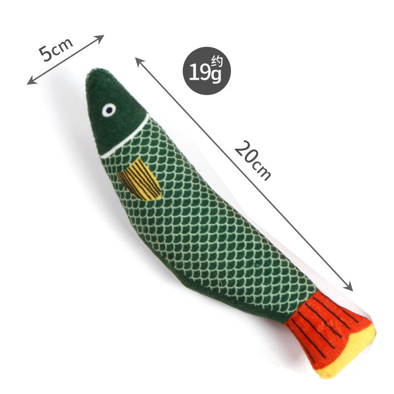 EcoPaw Catnip Fish Toy