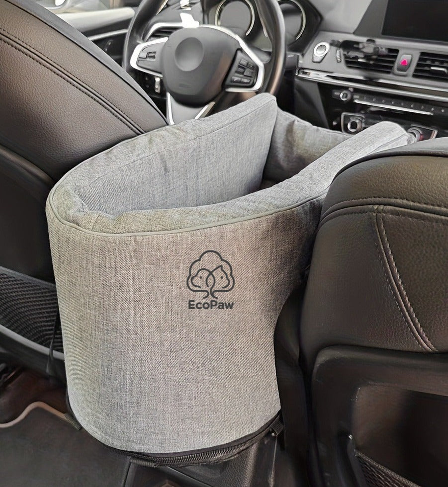 EcoPaw Pet Car Seat – Safe & Cozy Travel for Pets
