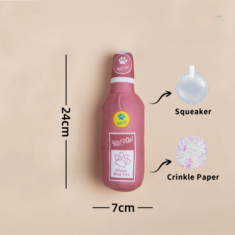 EcoPaw Dog Plush Chew Toy