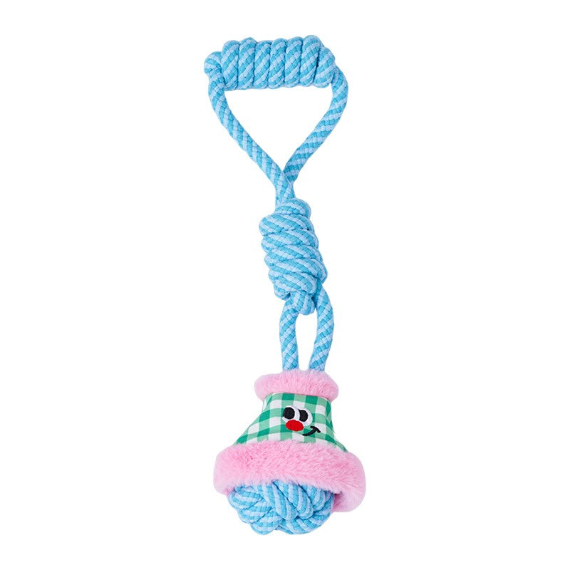 Zeze Lantern Rope Dog Toy – Interactive Tug & Chew Fun