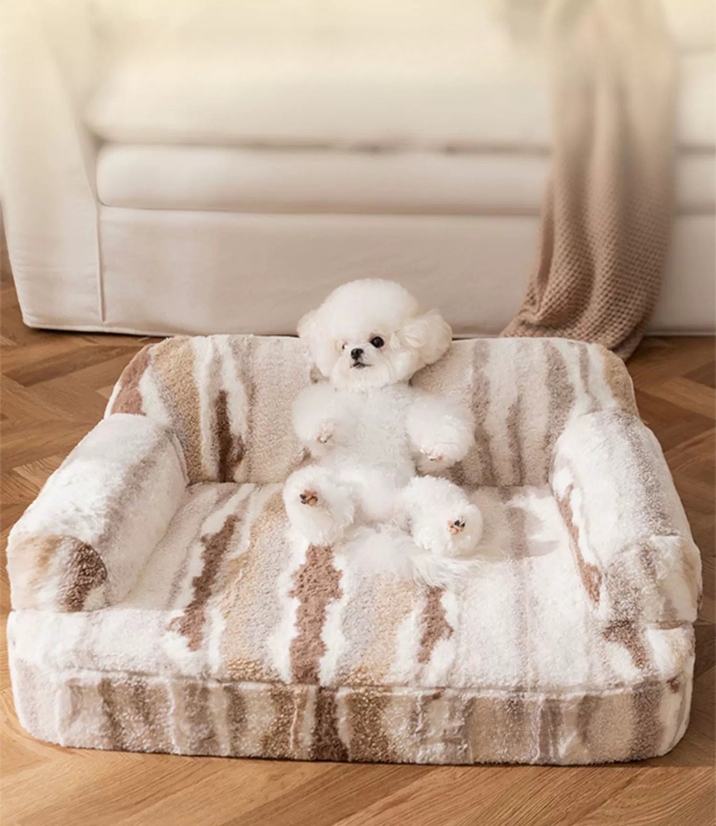 EcoPaw Natural Latex Pet Sofa Bed
