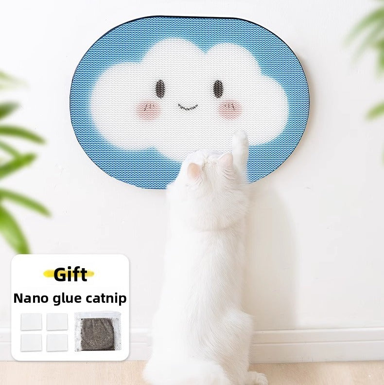 EcoPaw Cloud Cat Scratcher – Cute & Durable