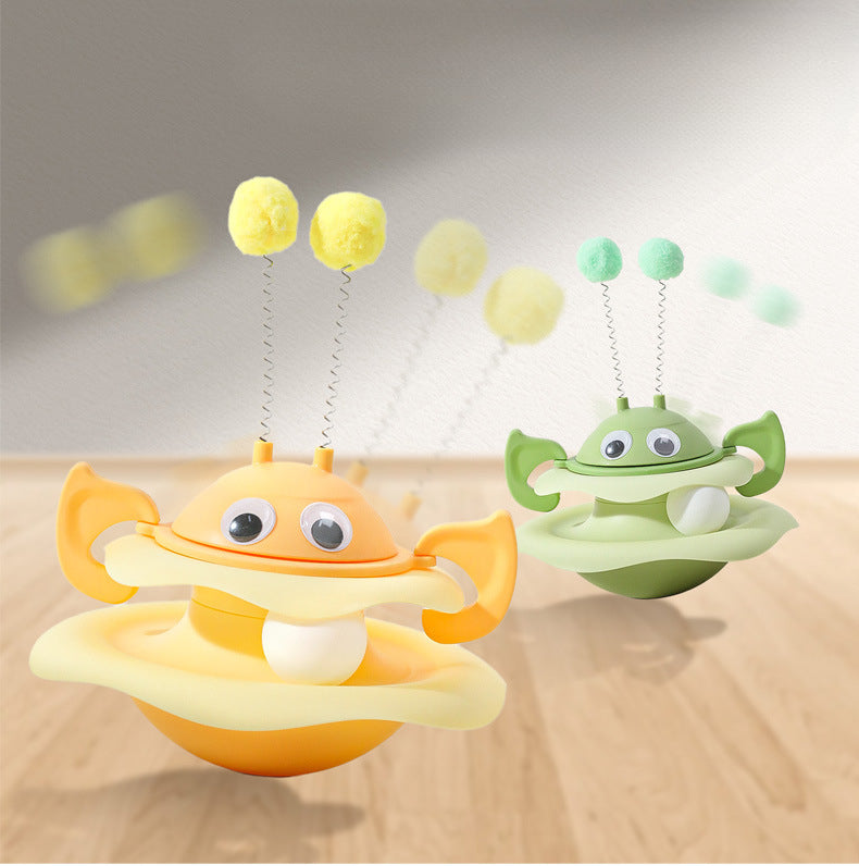 EcoPaw Bee Tumbler Cat Toy