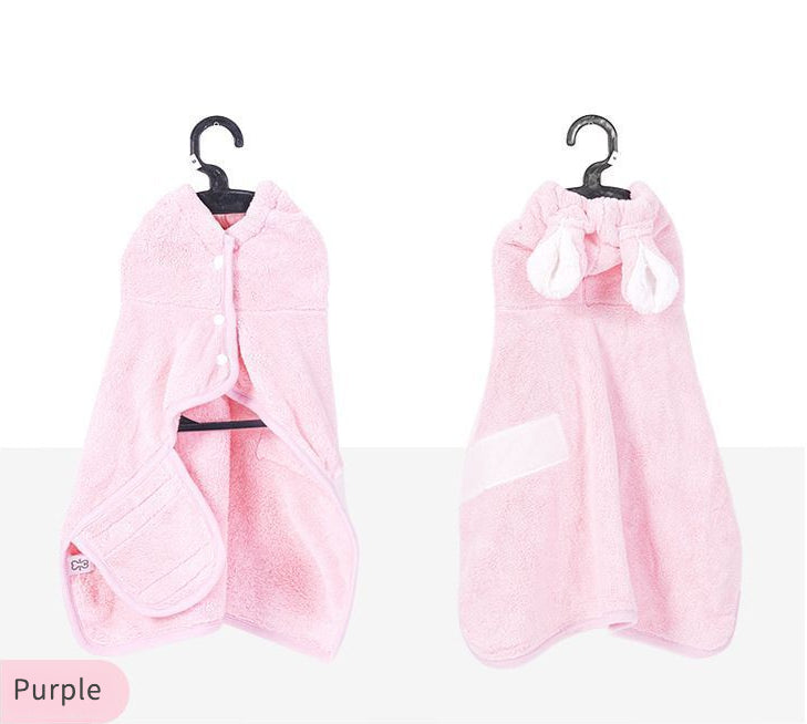 EcoPaw Pet Bathrobe – Fast Drying & Ultra Soft