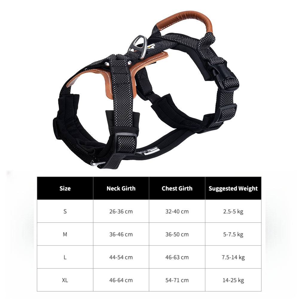 EcoPaw Premium No-Pull Reflective Dog Harnes