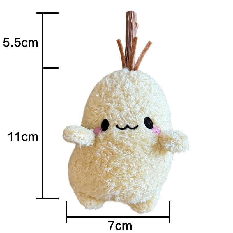 Fufu Catnip Toy with Silvervine – Cute Plush Chew & Bite Toy