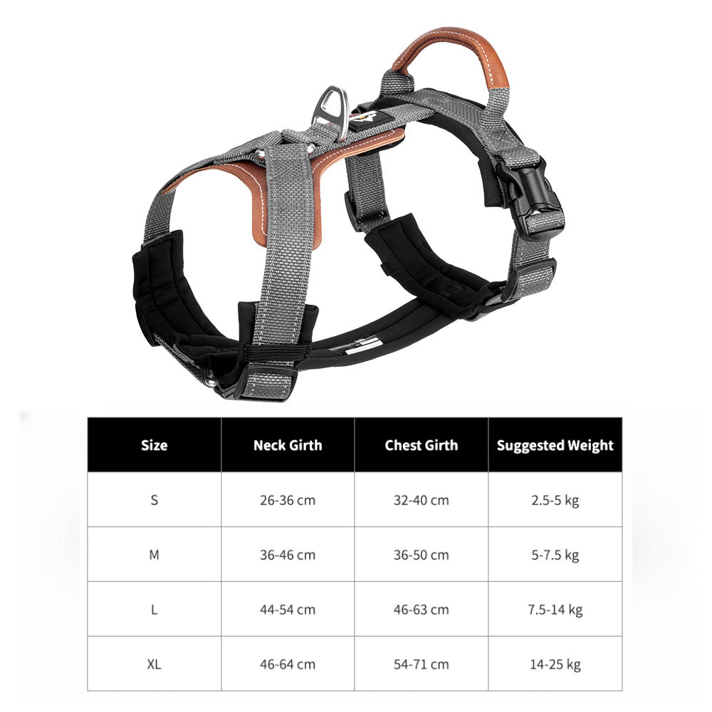 EcoPaw Premium No-Pull Reflective Dog Harnes