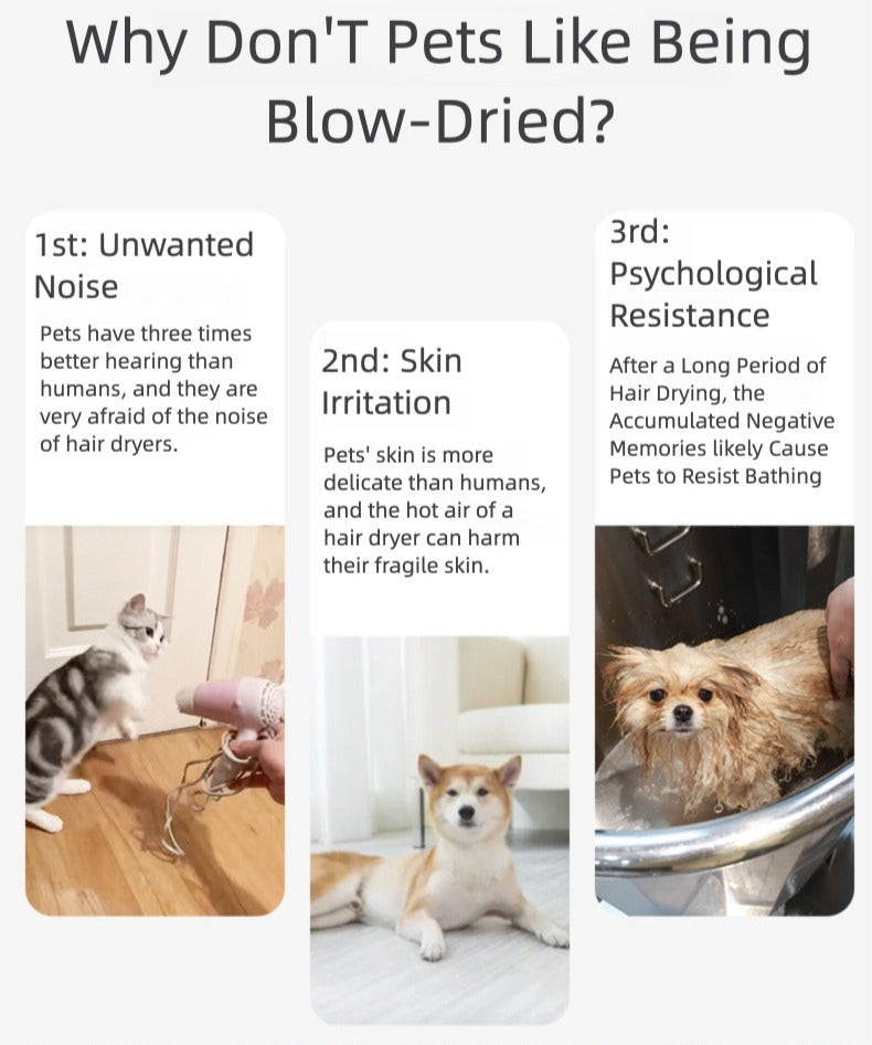 EcoPaw Pet Bathrobe – Fast Drying & Ultra Soft