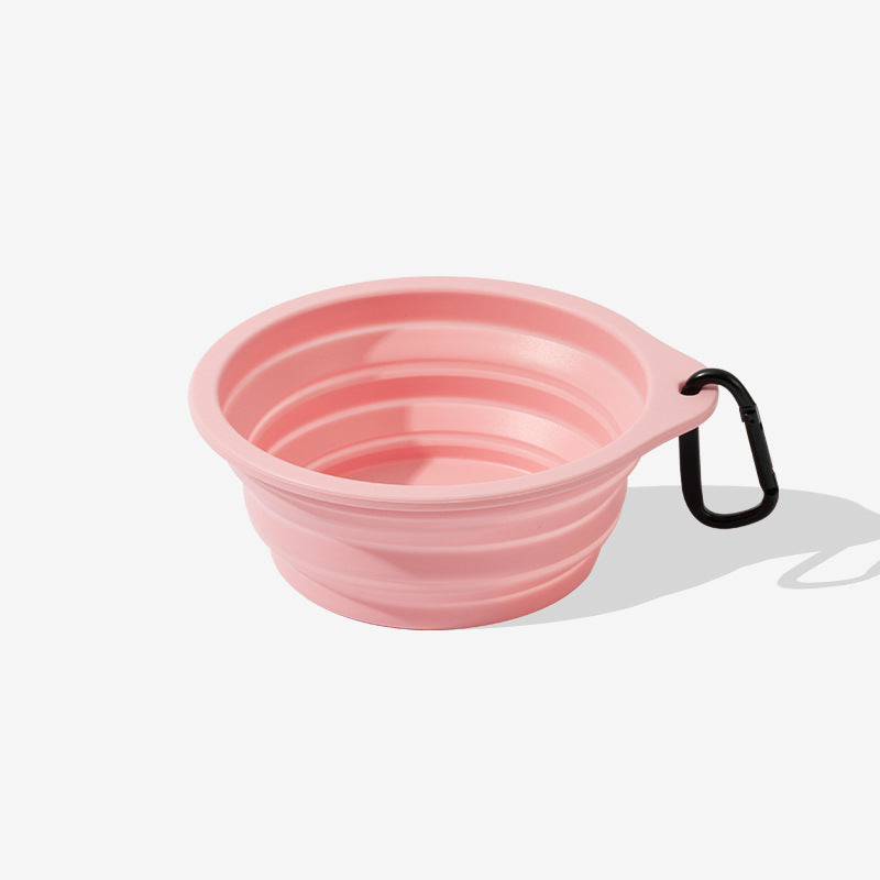 EcoPaw Food-Grade Silicone Collapsible Pet Bowl