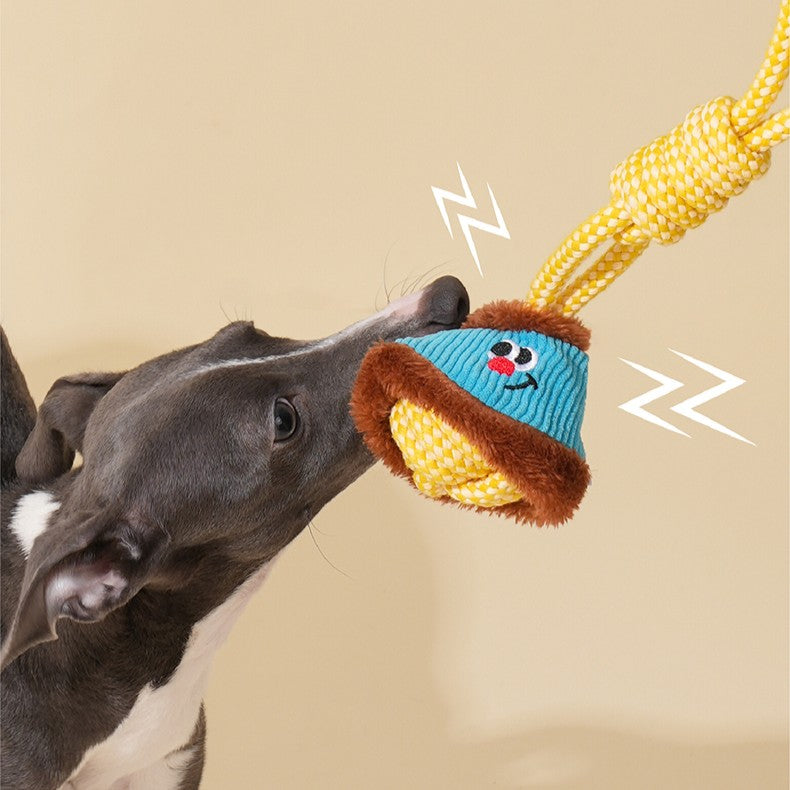 Zeze Lantern Rope Dog Toy – Interactive Tug & Chew Fun