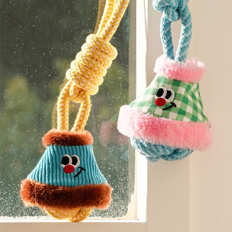 Zeze Lantern Rope Dog Toy – Interactive Tug & Chew Fun